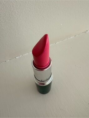 MAC No Photos Cosmetics Bright Pink Cream Lipstick